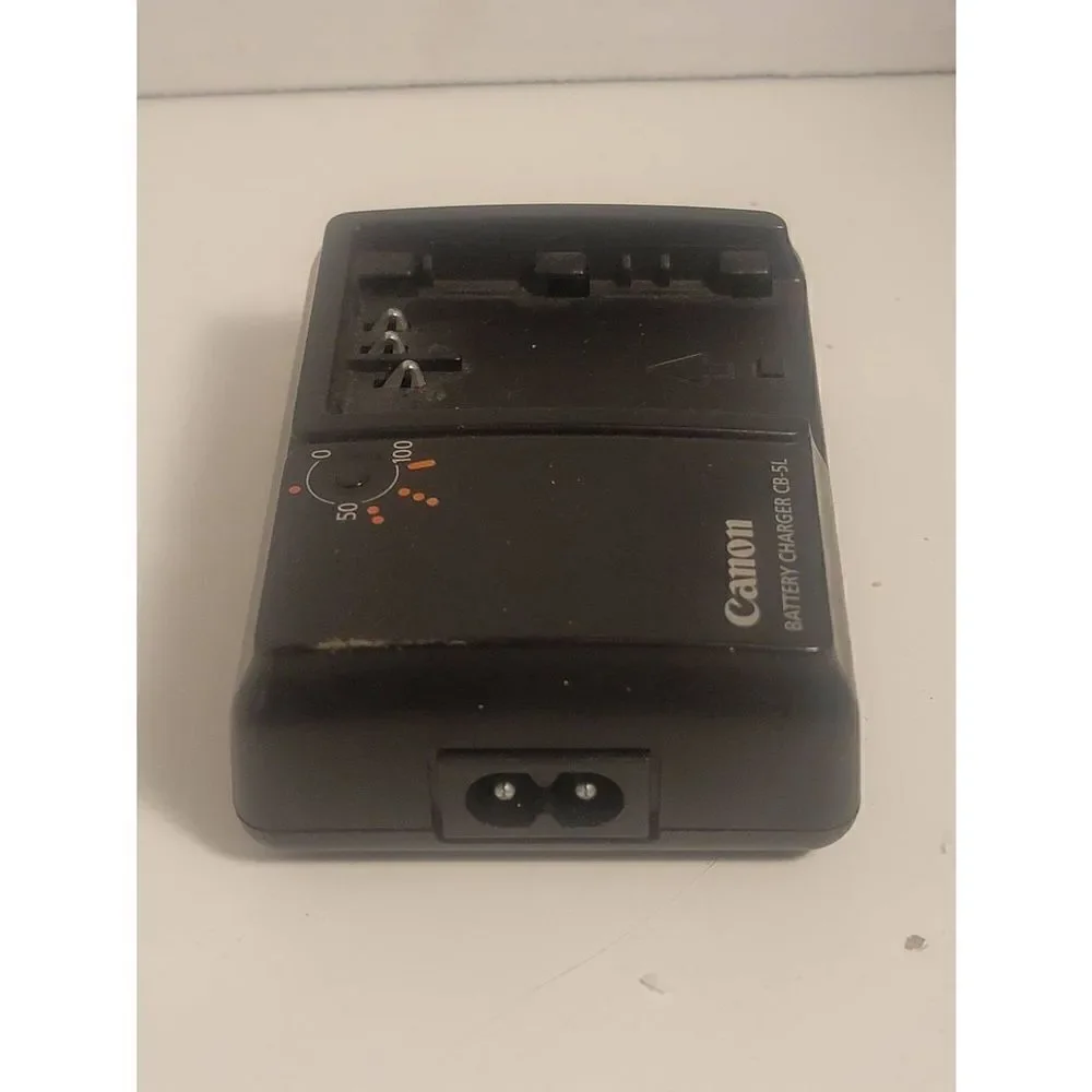 Canon Black CB-5L BP-511 300D 5D 50D D30 D60 G5 G6 Pro1 Battery Charger